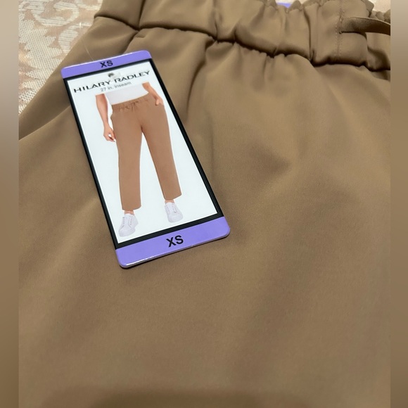 Hilary Radley pull on pants tan size XS NWT - Picture 2 of 2
